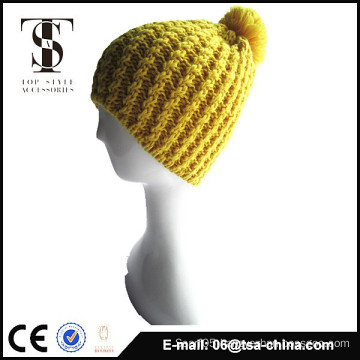 Best selling design 100% acrylic knitted hat cap